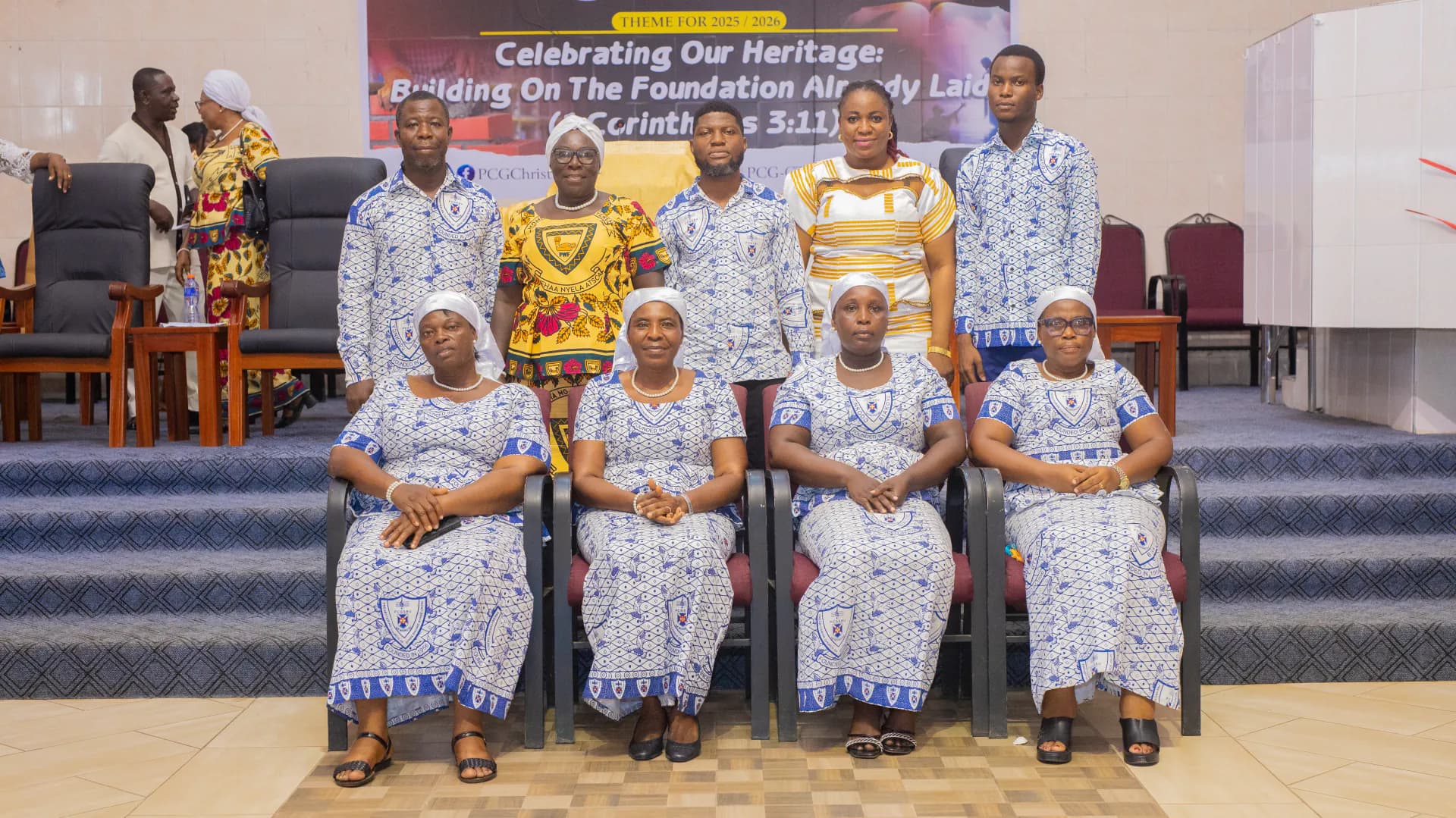PCG CTK singing band executives