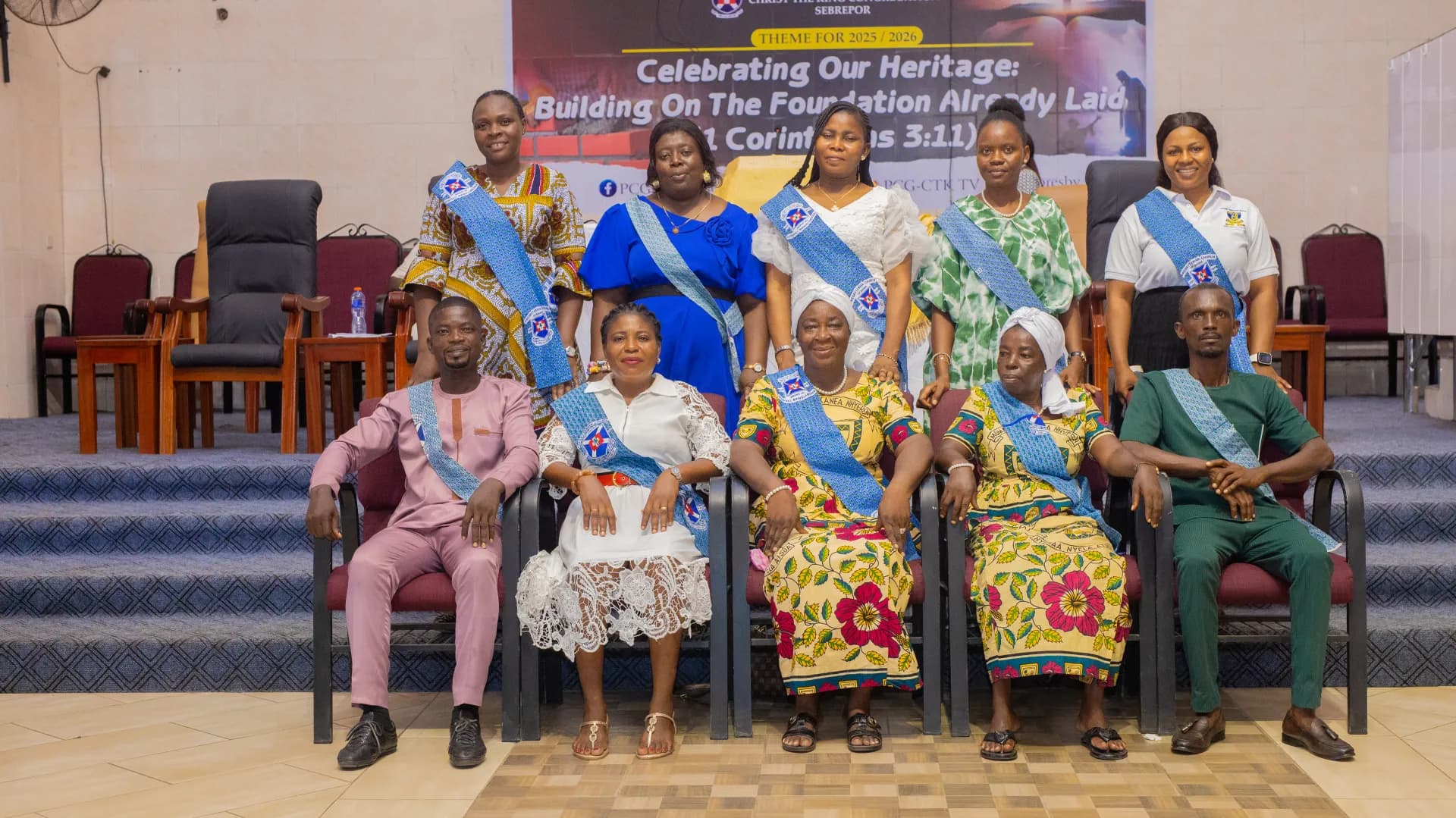 PCG CTK ushers welcoming the congregation