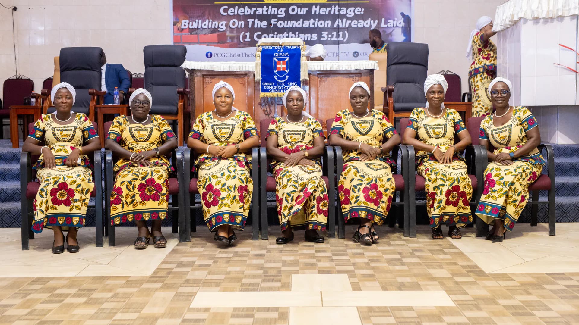 PCG CTK Women's Fellowship executives
